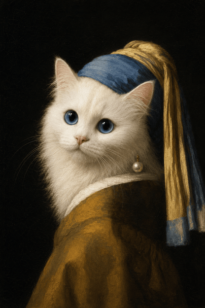 Kişiye Özel Kedi Portre Seti 8’li – Fotoğrafınızdan 8 Farklı Sanatsal Tasarım – 10x15 cm Baskı - petinox